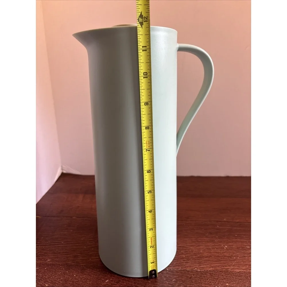 IKEA Behovd Thermal Pitcher Carafe Vacuum Glass Lined Green‎ Insulated Hot Cold